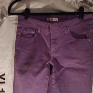 Nwot purple straight leg Jean